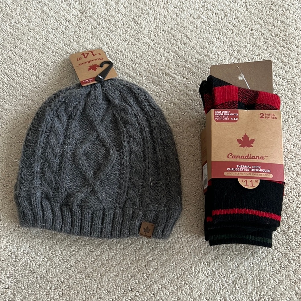 Canadians Hat and Socks Bundle